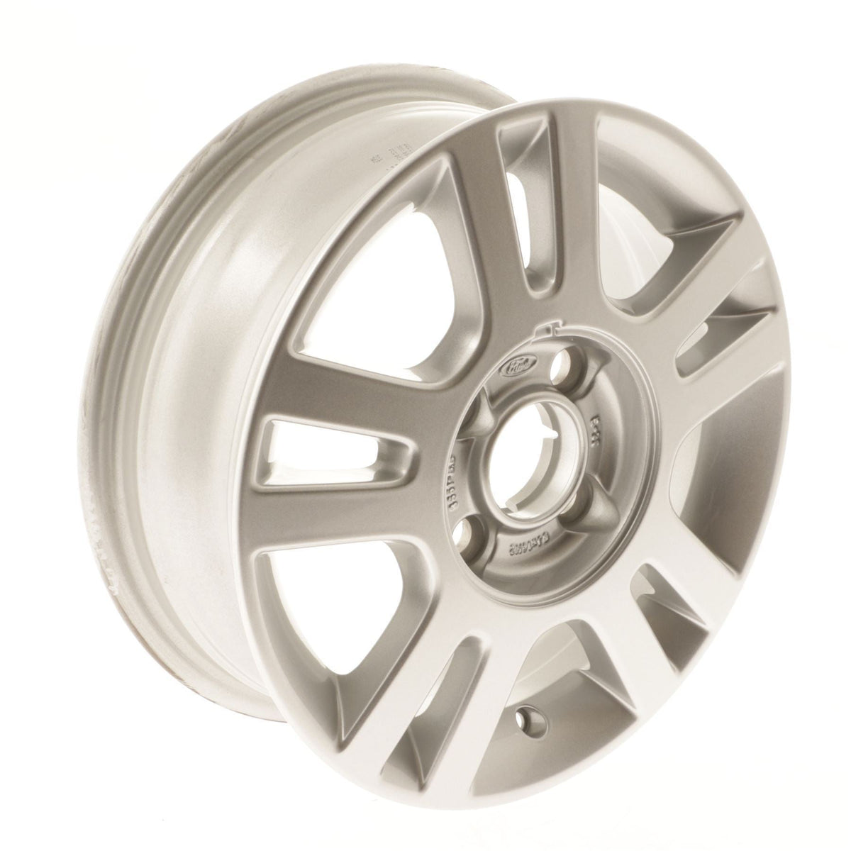 KA 14" ALLOY WHEEL 5-SPOKE DESIGN SILVER FINISH 2002-2008