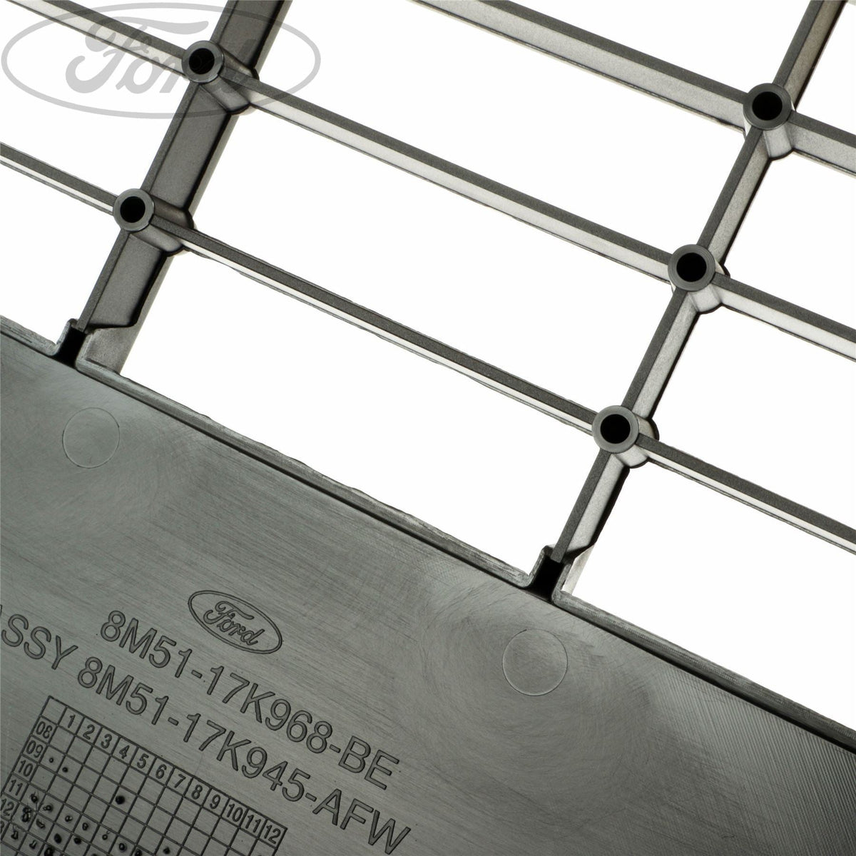 FOCUS CC FRONT BUMPER LOWER RADIATOR GRILLE 2007-2011