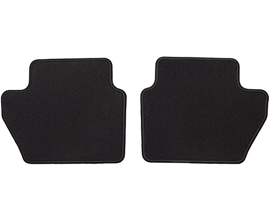 KA+ REAR CARPET FLOOR MATS CONTOURED BLACK 2016-2019