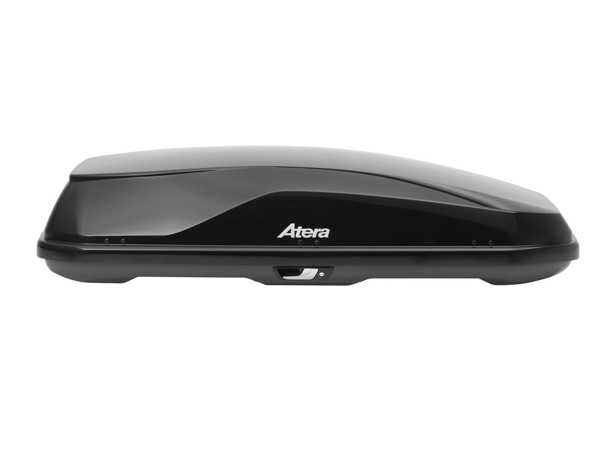 ATERA* CASAR L 420L ROOF BOX LOCKABLE DUAL OPENING BRILLIANT BLACK