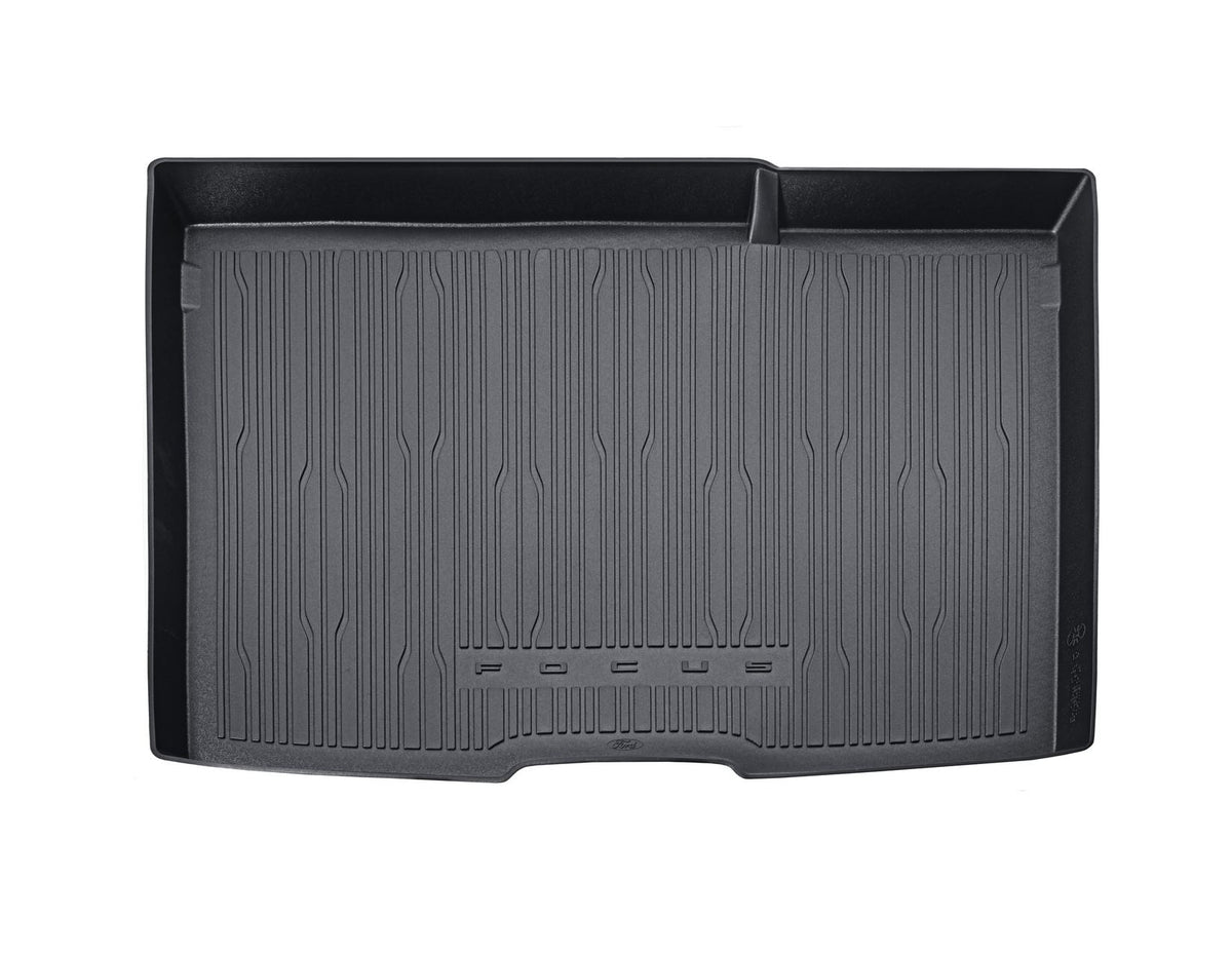 FOCUS RUBBER BOOT FLOOR MAT ALL-WEATHER TRAY WITHOUT DOUBLE LOAD FLOOR 2018-2025
