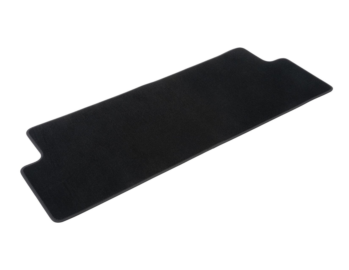 TRANSIT CUSTOM REAR CARPET FLOOR MAT CONTOURED ONE-PIECE SECOND SEAT ROW BLACK DOUBLE CAB 2023-ONWARDS