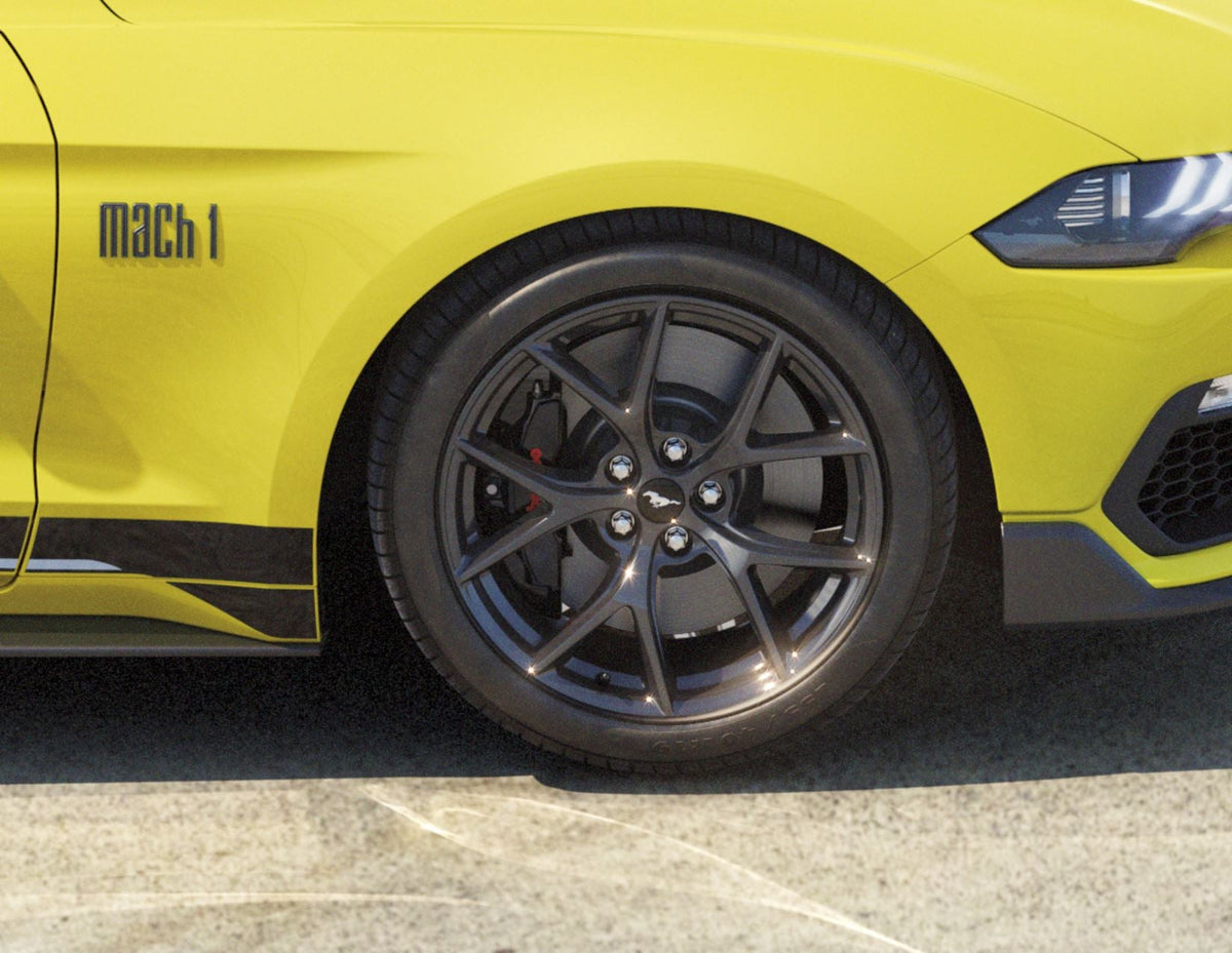 MUSTANG 19" FRONT ALLOY WHEEL 5-Y-SPOKE DESIGN MAGNETIC FINISH 2019-2023