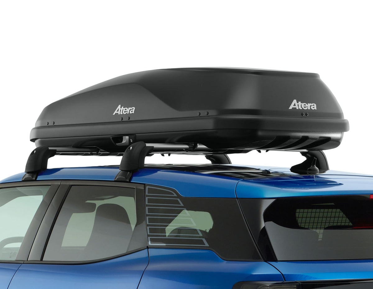 ATERA* CASAR L 420L ROOF BOX LOCKABLE DUAL OPENING LAVA STRUCTURED