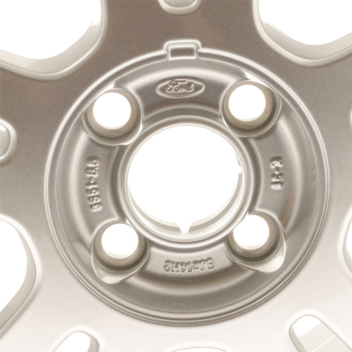KA 14" ALLOY WHEEL 5-SPOKE DESIGN SILVER FINISH 2002-2008