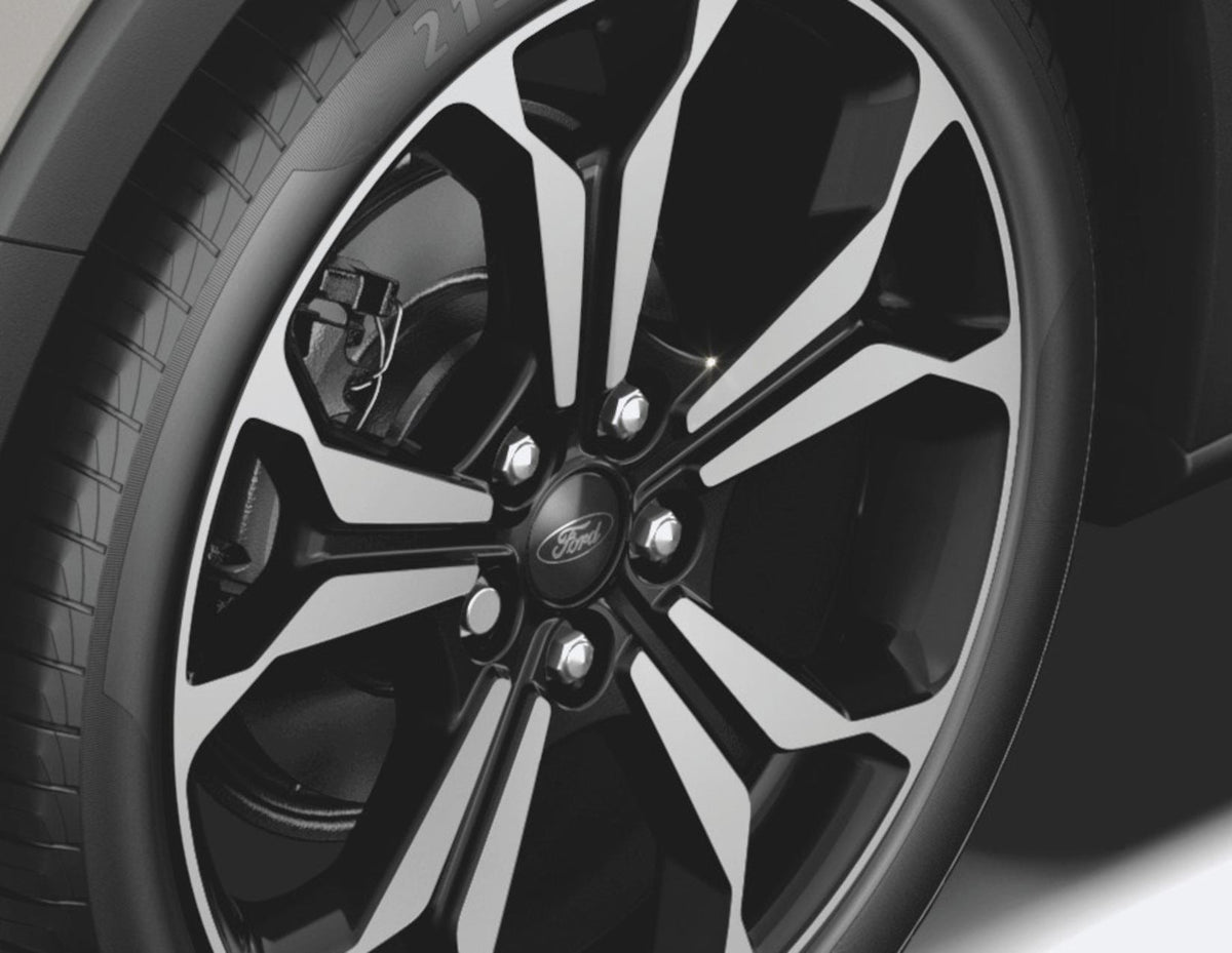 FOCUS FIESTA ECOSPORT ALLOY WHEEL LOCKING WHEEL NUTS & KEY