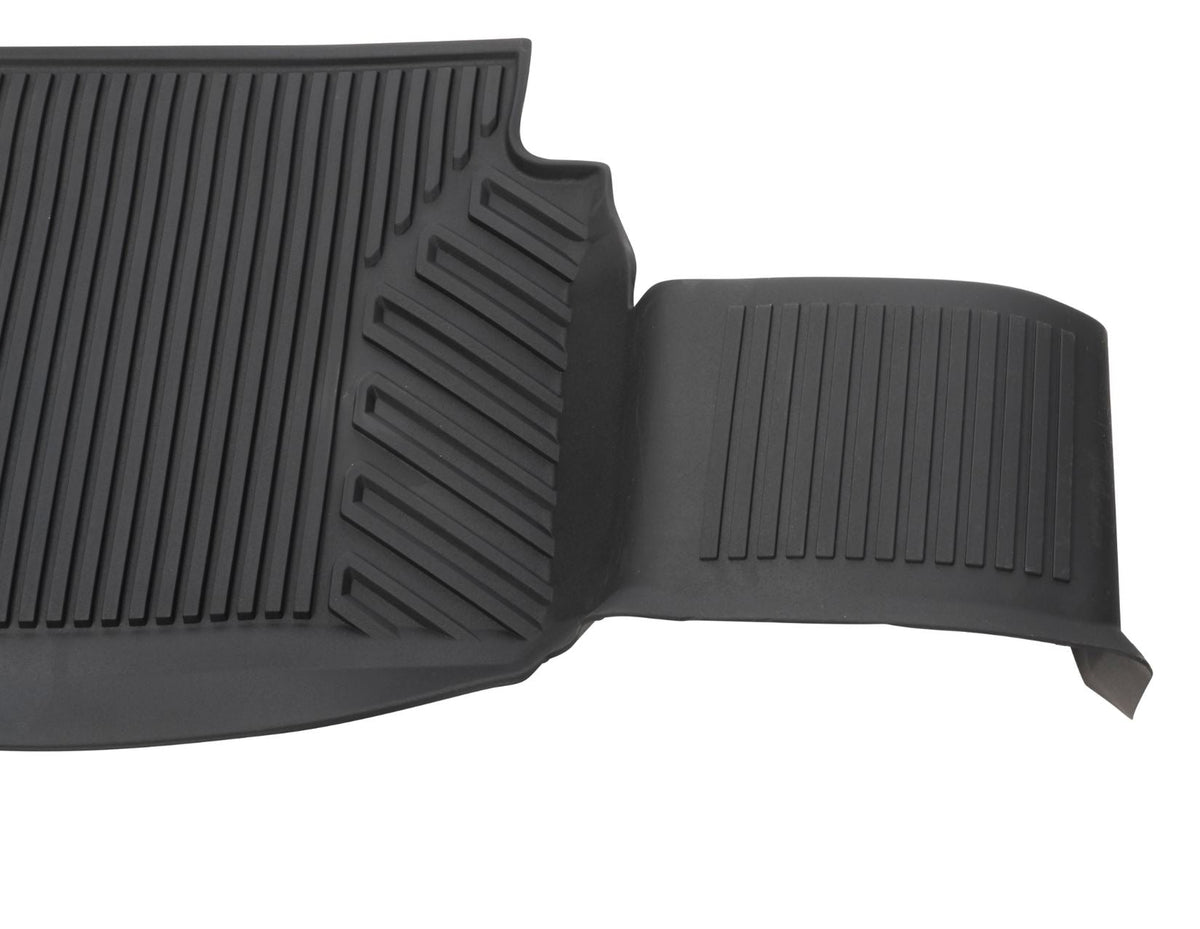 RANGER AUTOMATIC FRONT & REAR RUBBER FLOOR MAT KIT BLACK EXCEPT RAPTOR & PLATINUM 2022-ONWARDS
