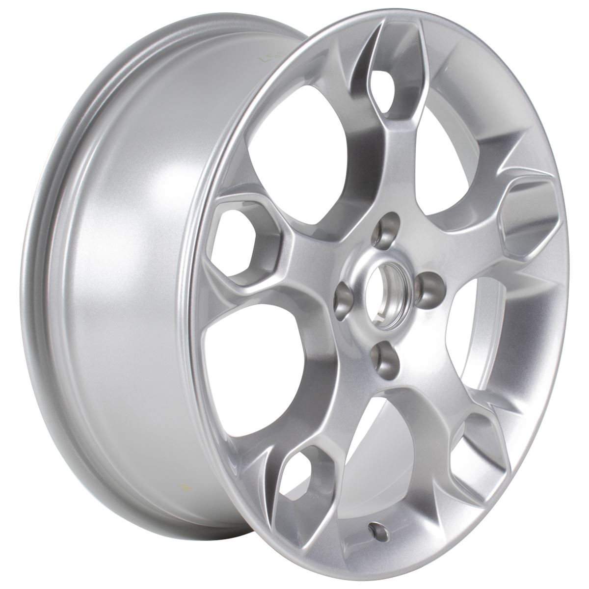 FIESTA 17" ALLOY WHEEL 5-Y-SPOKE DESIGN SILVER FINISH 2008-2012