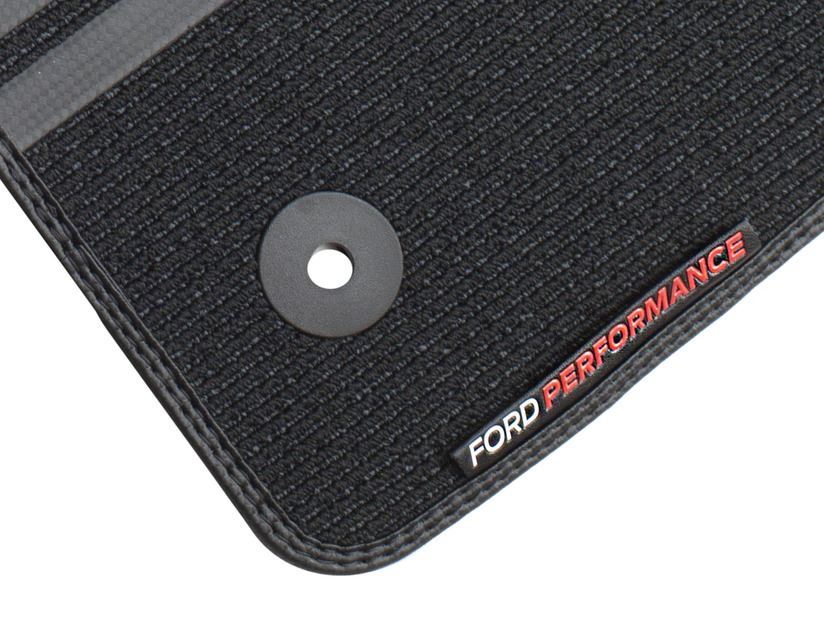 PERFORMANCE FLOOR MATS FRONT, BLACK
