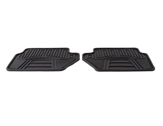 ECOSPORT 10/2013-09/2017 RUBBER FLOOR MATS REAR,BLACK