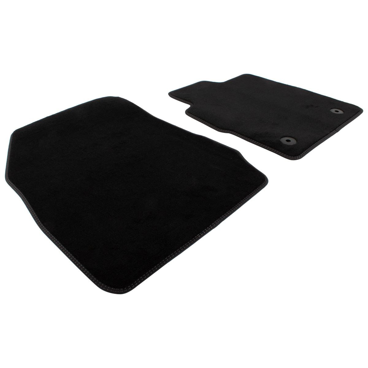 FIESTA GALAXY S-MAX FRONT CARPET FLOOR MATS CONTOURED BLACK 2012-2019