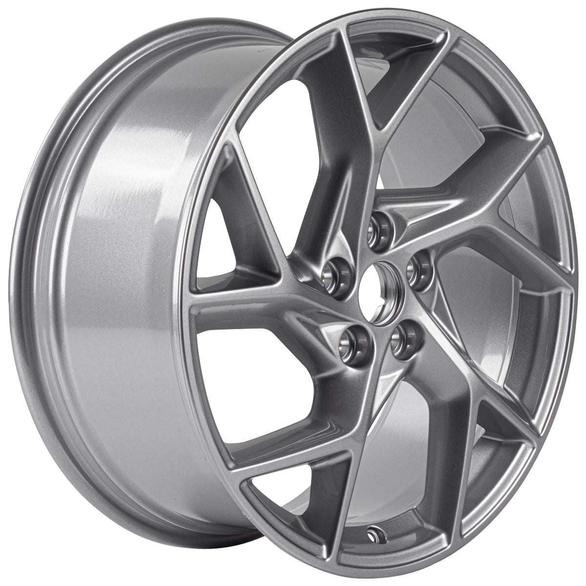 FOCUS 18" ALLOY WHEEL 5X2-Y-SPOKE DESIGN DARK SPARKLE FINISH 2019-2025