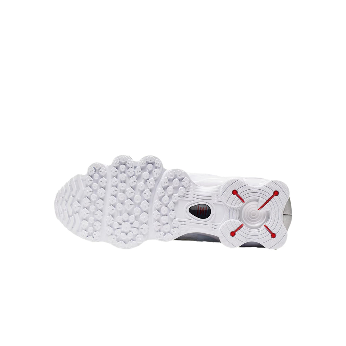 Nike Shox TL White / White - Metallic Silver  AV3595-100 Men's