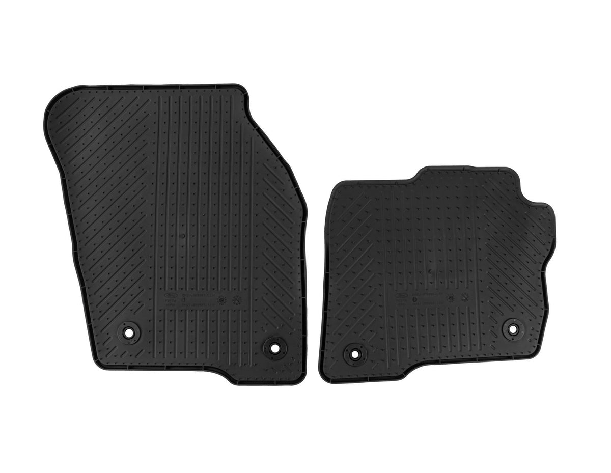 GALAXY FROM 05/2015 RUBBER FLOOR MATS FRONT,BLACK