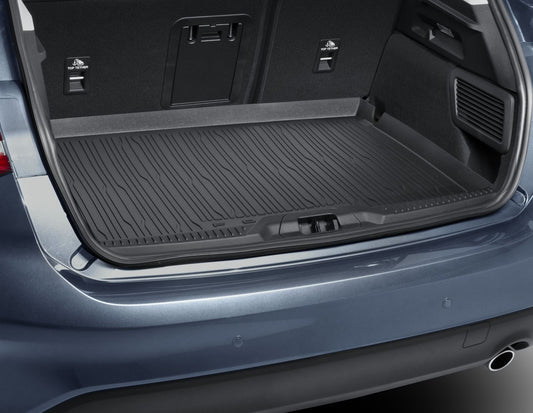 FOCUS RUBBER BOOT FLOOR MAT ALL-WEATHER TRAY FOR FACTORY FITTED SUBWOOFER 2018-2025