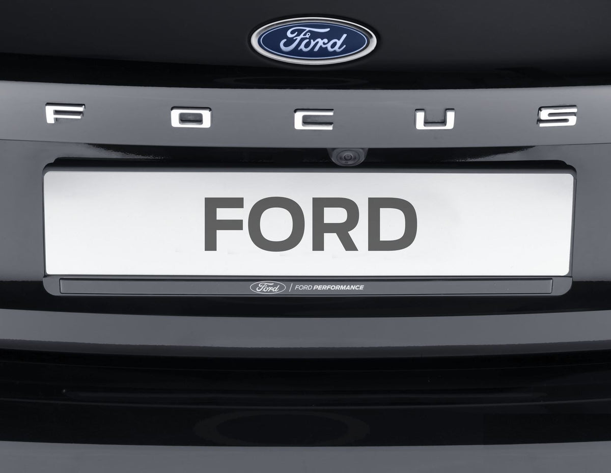 FOCUS FORD PERFORMANCE LICENCE PLATE HOLDER WITH OPTIONAL FITTING 01/2011 07/2015