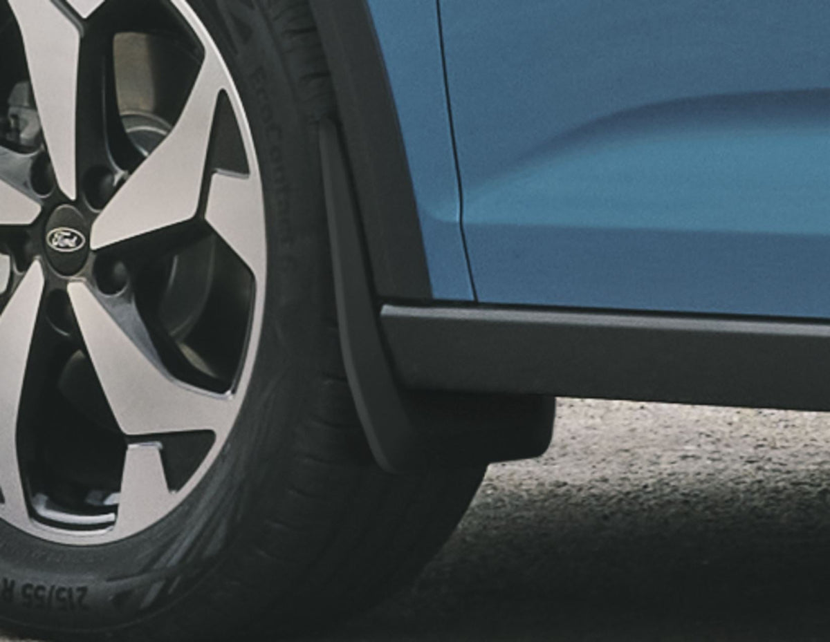 TRANSIT TOURNEO CONNECT FRONT MUD FLAPS KIT CONTOURED SPLASH GUARDS 2022-ONWARDS