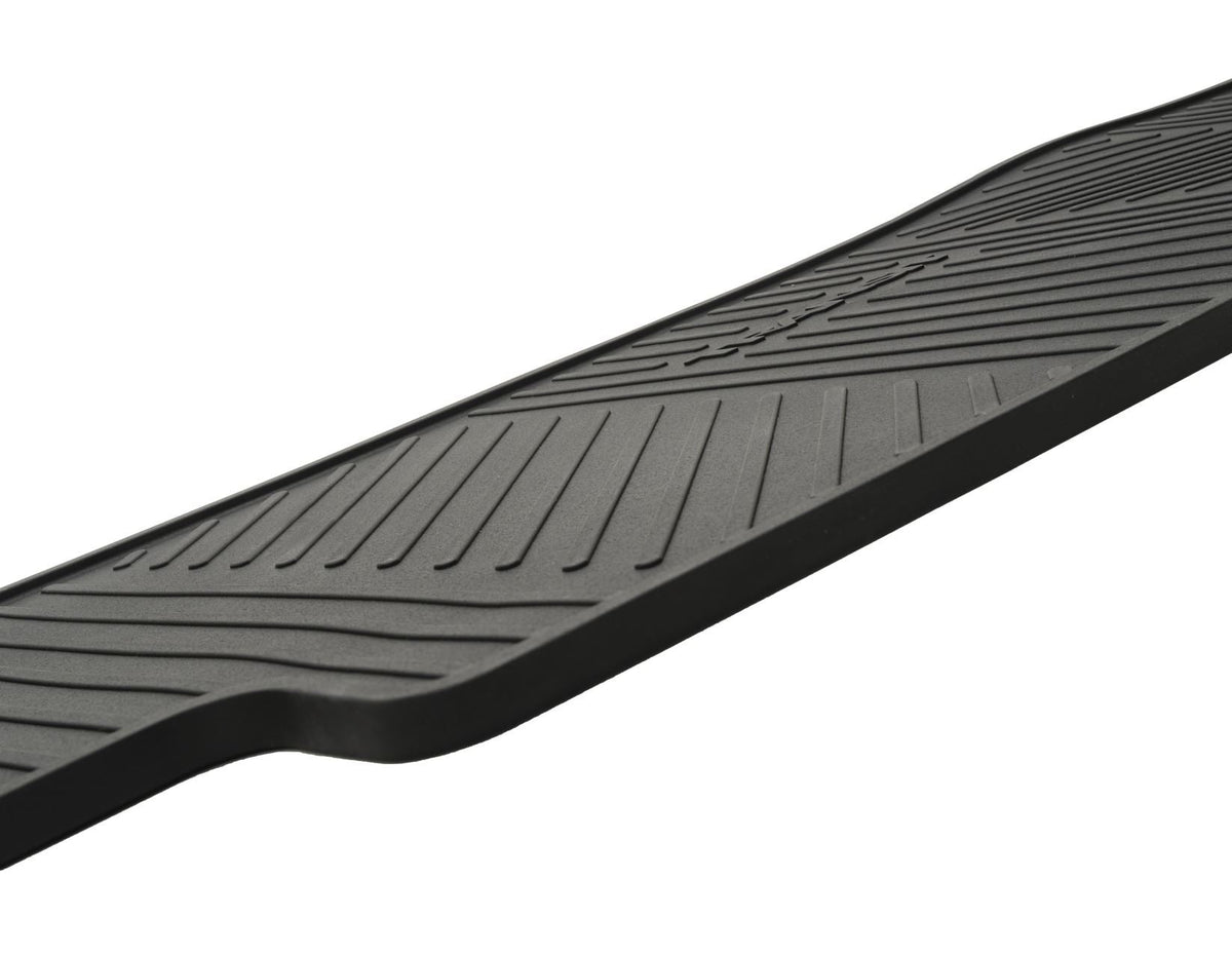 TRANSIT TOURNEO CUSTOM REAR RUBBER FLOOR MAT ALL-WEATHER CONTOURED ONE-PIECE BLACK 2ND SEAT ROW 2012-2023