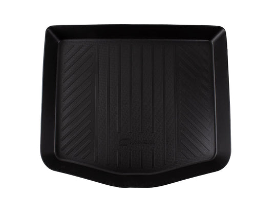 C-MAX RUBBER BOOT FLOOR MAT 100MM RAISED EDGE LOAD COMPARTMENT TRAY FOR VEHICLES WITH TYRE REPAIR KIT 2010-2019