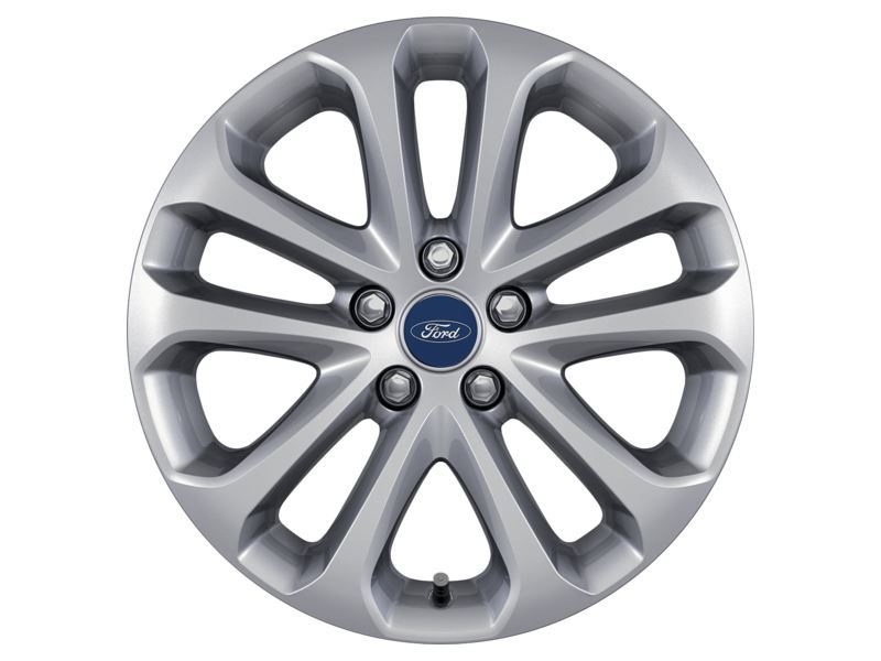 C-MAX FOCUS 17" ALLOY WHEEL 5X2-SPOKE DESIGN SILVER FINISH 2010-2015