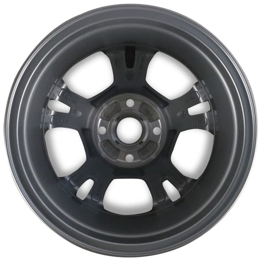 FIESTA/KA+ 15" SET OF 4 ALLOY WHEELS 5-SPOKE DESIGN SPARKLE SILVER FINISH 2012-2019 2238224