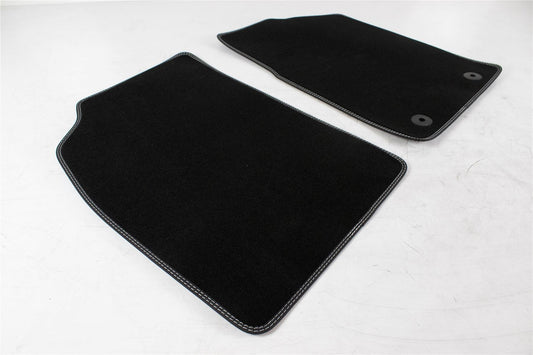 KA FRONT VELOUR CARPET FLOOR MAT CONTOURED BLACK 2008-2016