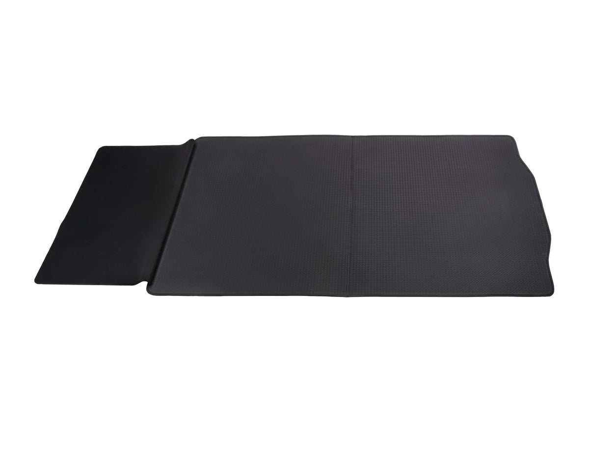 ALL-ELECTRIC CAPRI BOOT FLOOR LOAD COMPARTMENT MAT REVERSIBLE EXTENDABLE CARPET/RUBBER SURFACE WITH LOGO 2024-ONWARDS