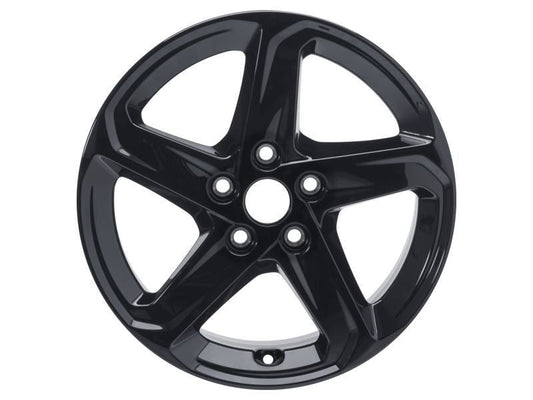 FOCUS 16" SET OF 4 SET OF 4 ALLOY WHEELS 5-SPOKE DESIGN ABSOLUTE BLACK FINISH 2018-2025