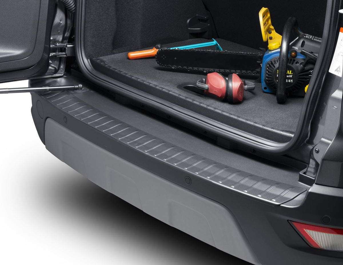 ECOSPORT FROM 01/2017 REAR BUMPER PROTECTOR CONTOURED,MATT BLACK
