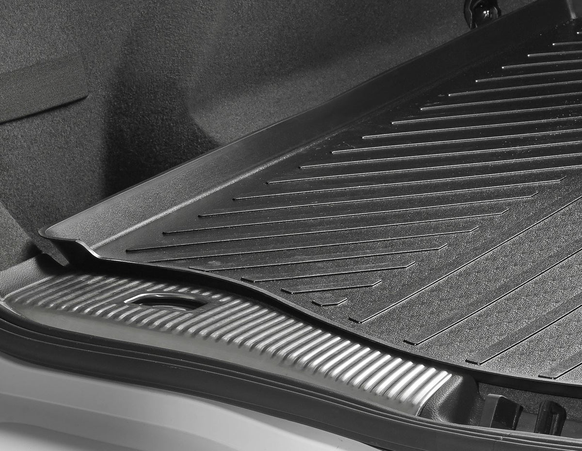 MONDEO ESTATE RUBBER BOOT FLOOR MAT 30MM RAISED EDGE ALL-WEATHER LOAD COMPARTMENT TRAY WITH LOGO 2014-2022