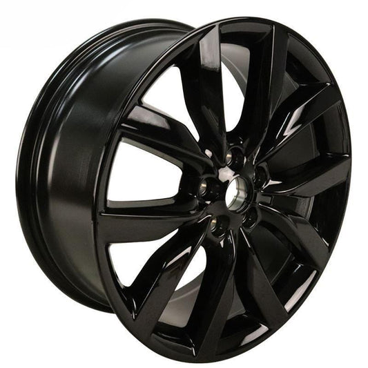 KUGA 19" SET OF 4 ALLOY WHEEL 5x2-SPOKE ABSOLUTE BLACK FINISH 2016-2020