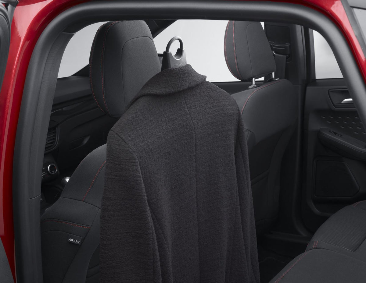 COAT HANGER WITH DOCKING UNIT,MATT BLACK