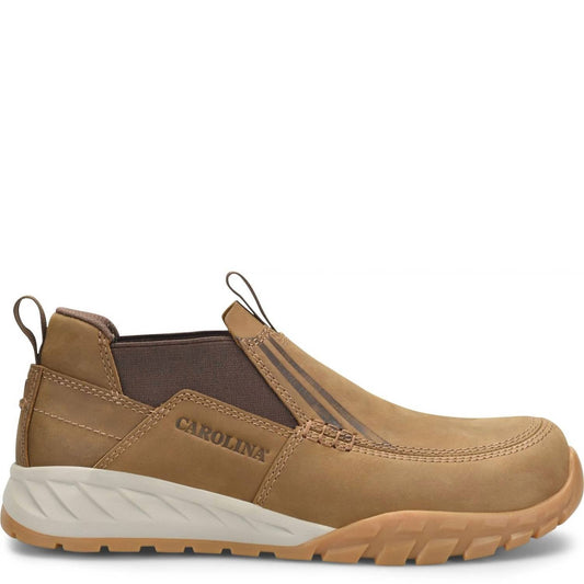 Men's Force Static Dissipative Slip On Work Shoes - 2E In Medium Brown