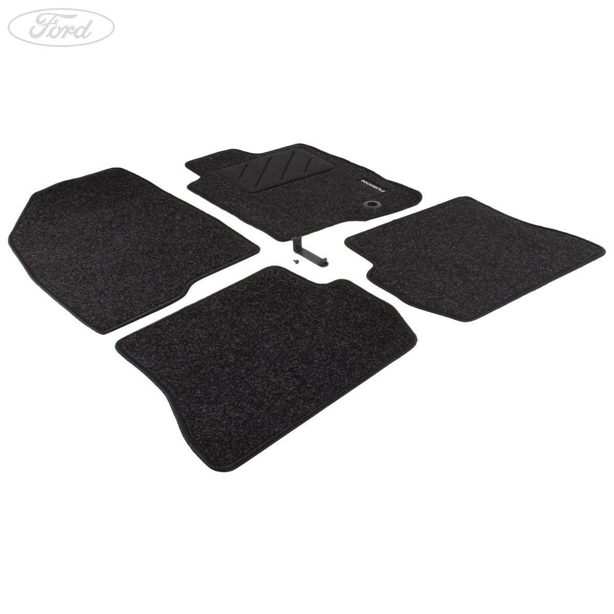 FIESTA MK6 FUSION FRONT & REAR CARPET FLOOR MATS 2002-2004