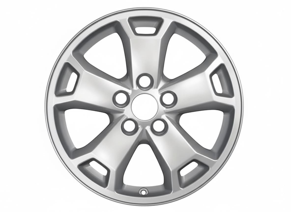 TRANSIT CONNECT 16" ALLOY WHEEL 5X2-SPOKE DESIGN SILVER FINISH 2013-2022