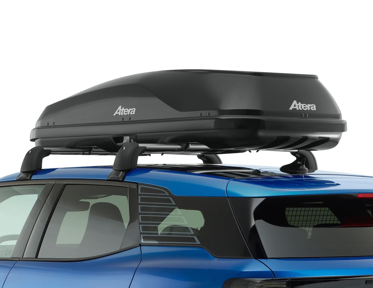 ATERA* CASAR L 420L ROOF BOX LOCKABLE DUAL OPENING BRILLIANT BLACK