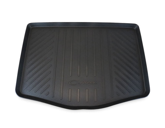 C-MAX RUBBER BOOT FLOOR MAT LOAD COMPARTMENT LINER 40MM RAISED EDGES BLACK 2010-2019