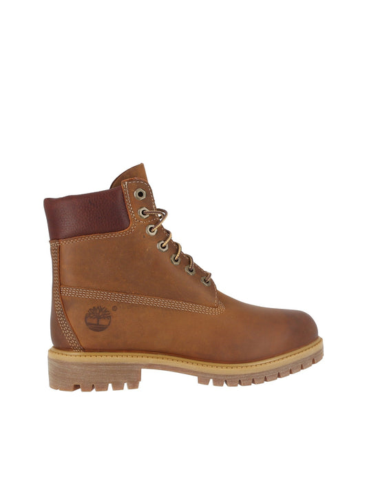 Brown Premium Leather Waterproof 6 Inch Boots