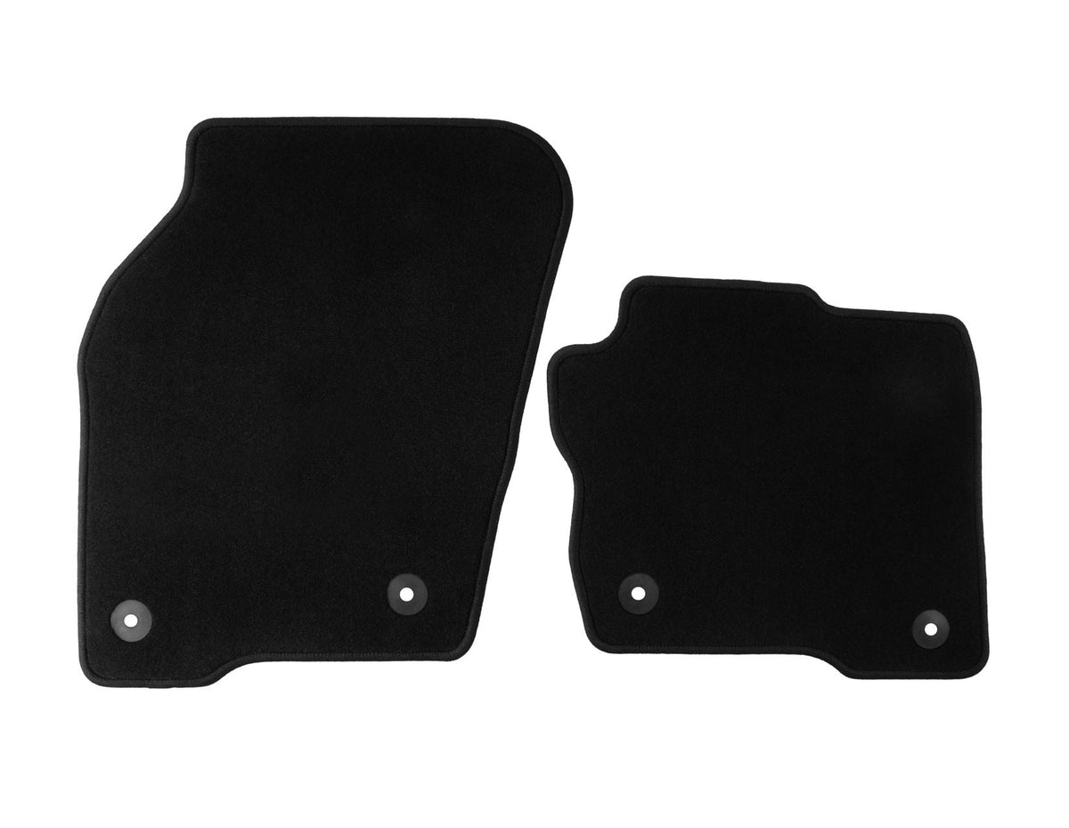 EDGE FROM 01/2016 CARPET FLOOR MATS BLACK,FRONT
