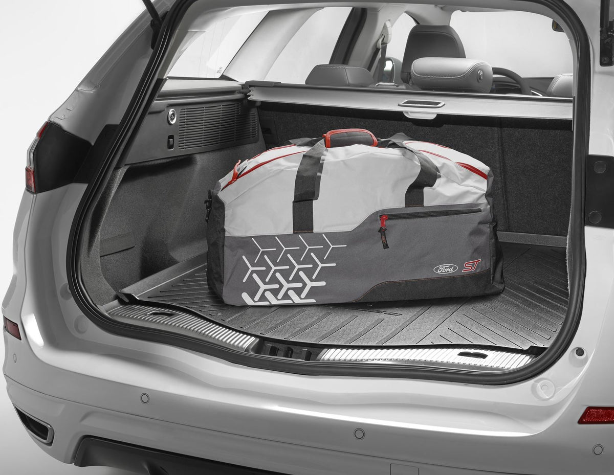 MONDEO ESTATE RUBBER BOOT FLOOR MAT 30MM RAISED EDGE ALL-WEATHER LOAD COMPARTMENT TRAY WITH LOGO 2014-2022