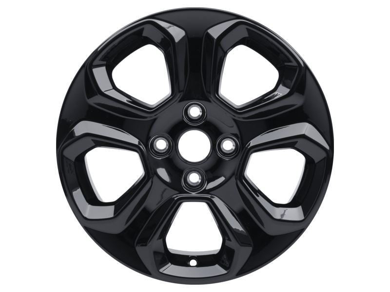 ECOSPORT 16" SET OF 4 ALLOY WHEEL 5-SPOKE DESIGN ABSOLUTE BLACK FINISH 2017-2023