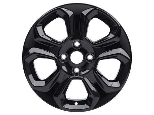 ECOSPORT 16" SET OF 4 ALLOY WHEEL 5-SPOKE DESIGN ABSOLUTE BLACK FINISH 2017-2023