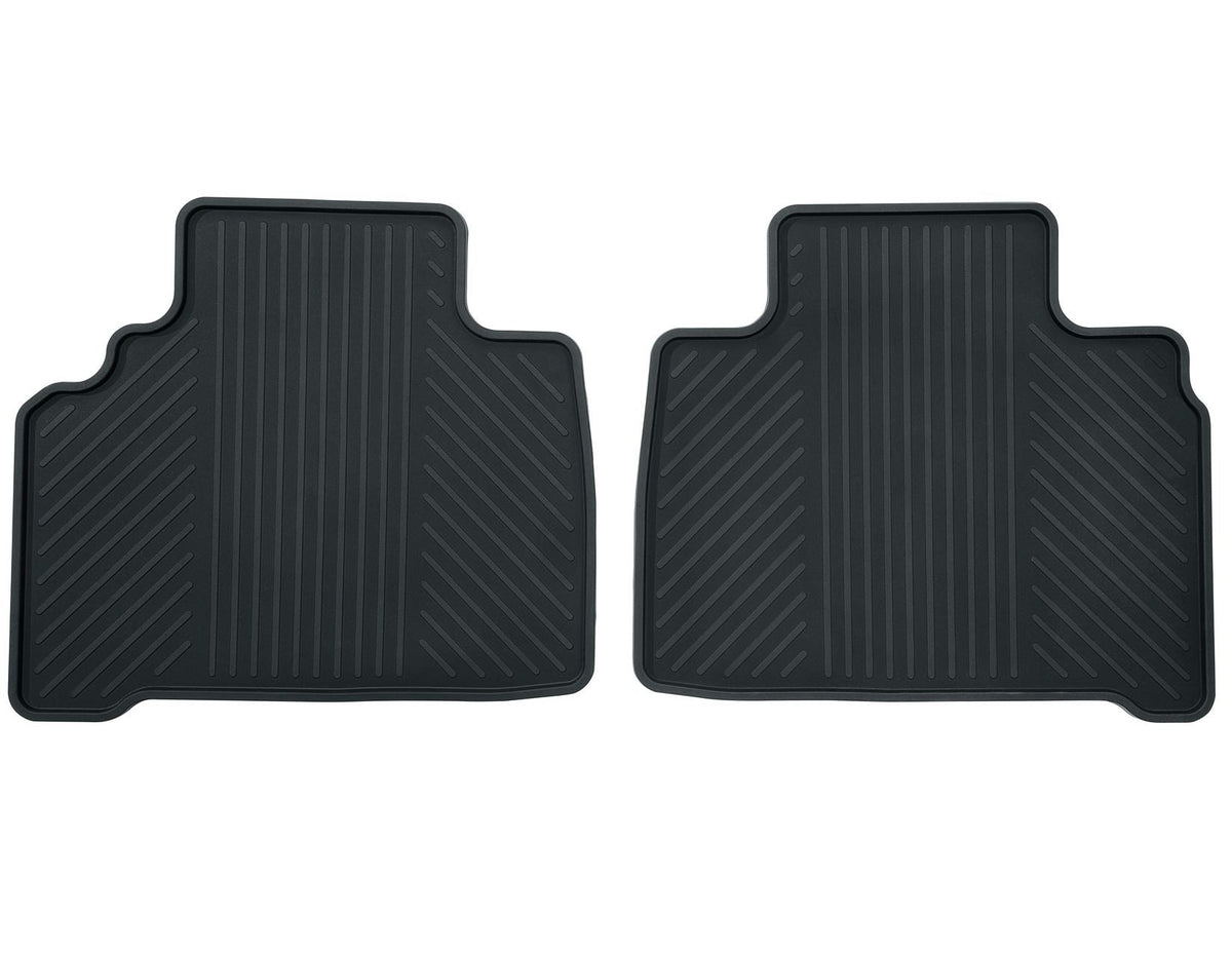 S-MAX FROM 05/2015/GALAXY FROM 05/2015 RUBBER FLOOR MATS REAR,BLACK