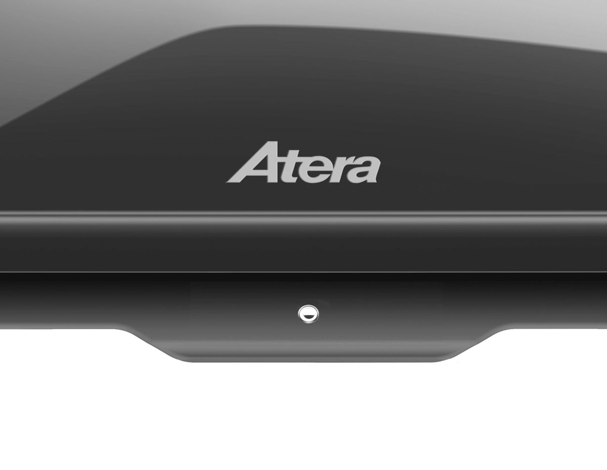 ATERA* CASAR M 380L ROOF BOX LOCKABLE DUAL OPENING LAVA STRUCTURED