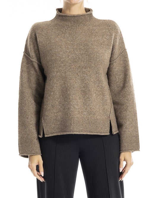Max Studio Mock Neck Sweater