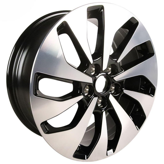 FOCUS 17" SET OF 4 ALLOY WHEELS 10-SPOKE DESIGN ABSOLUTE BLACK MACHINED FINISH 2018-ONWARDS 2246331