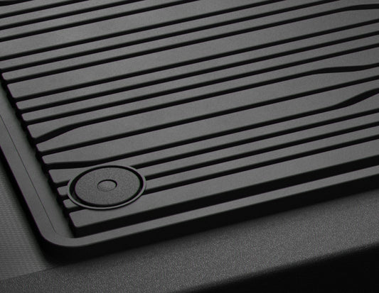 TRANSIT/TOURNEO CUSTOM RUBBER FLOOR MATS FRONT,BLACK