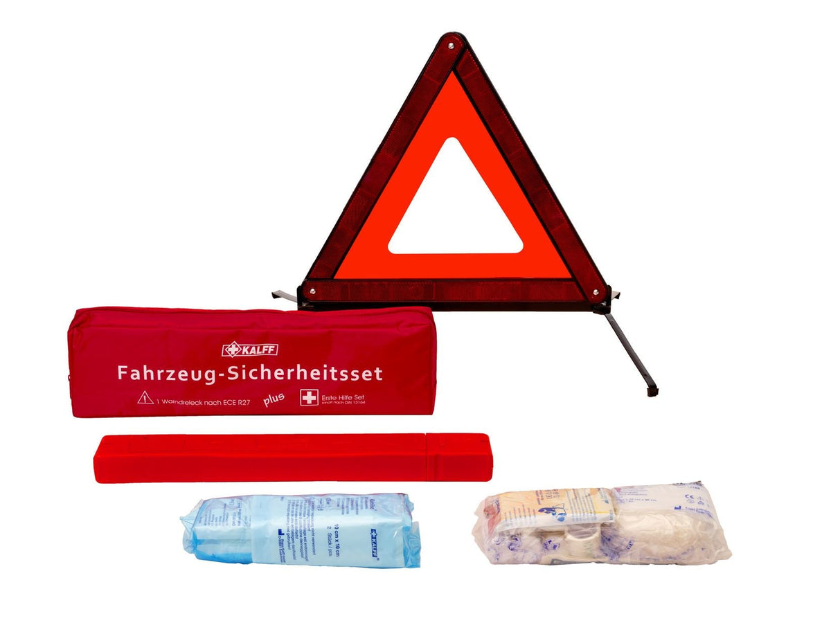 KALFF* SAFETY PACK IN RED NYLON BAG,STANDARD "DUO"