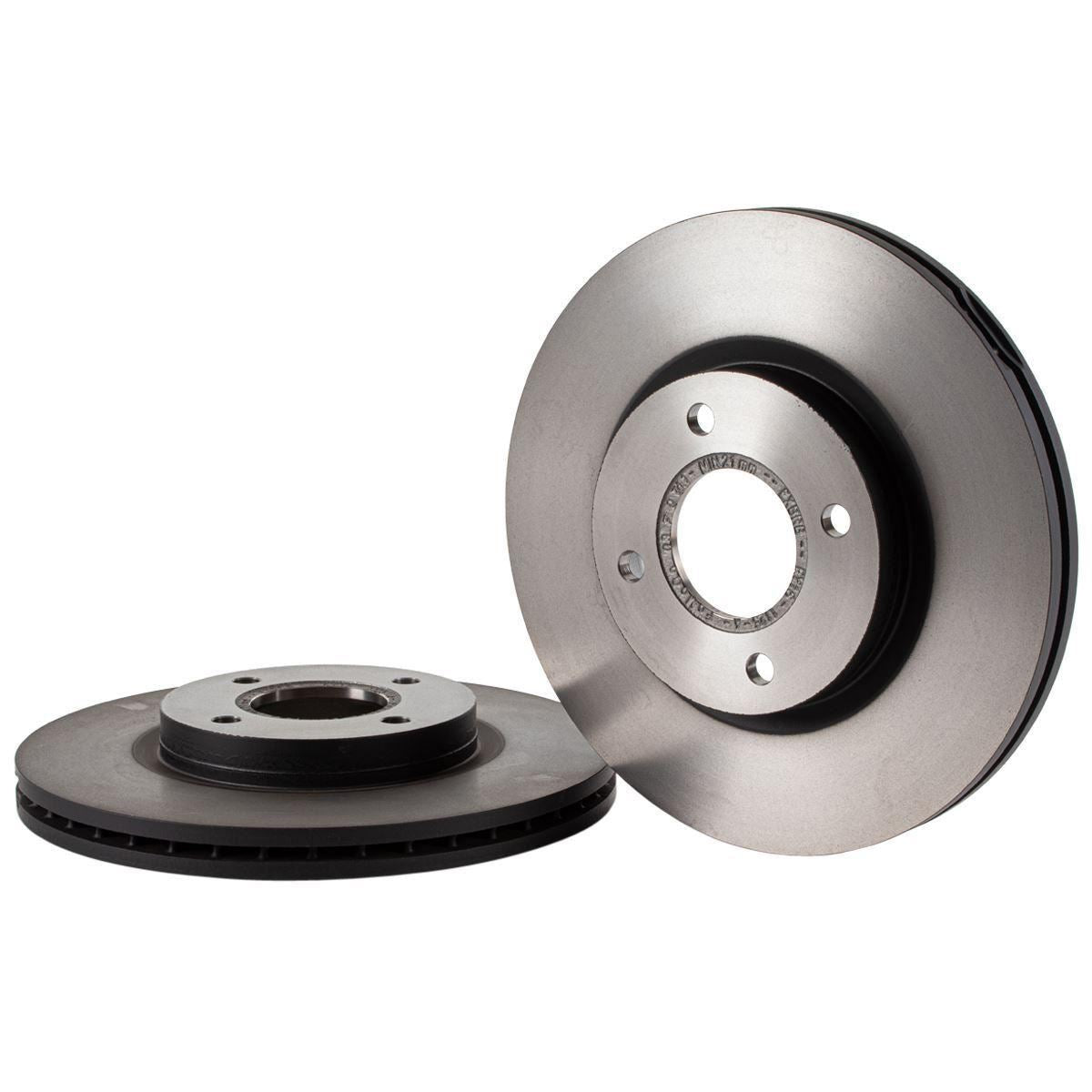 Transit Courier Front Brake Discs X2 278MM For 6.5J Wheels 2014-2023