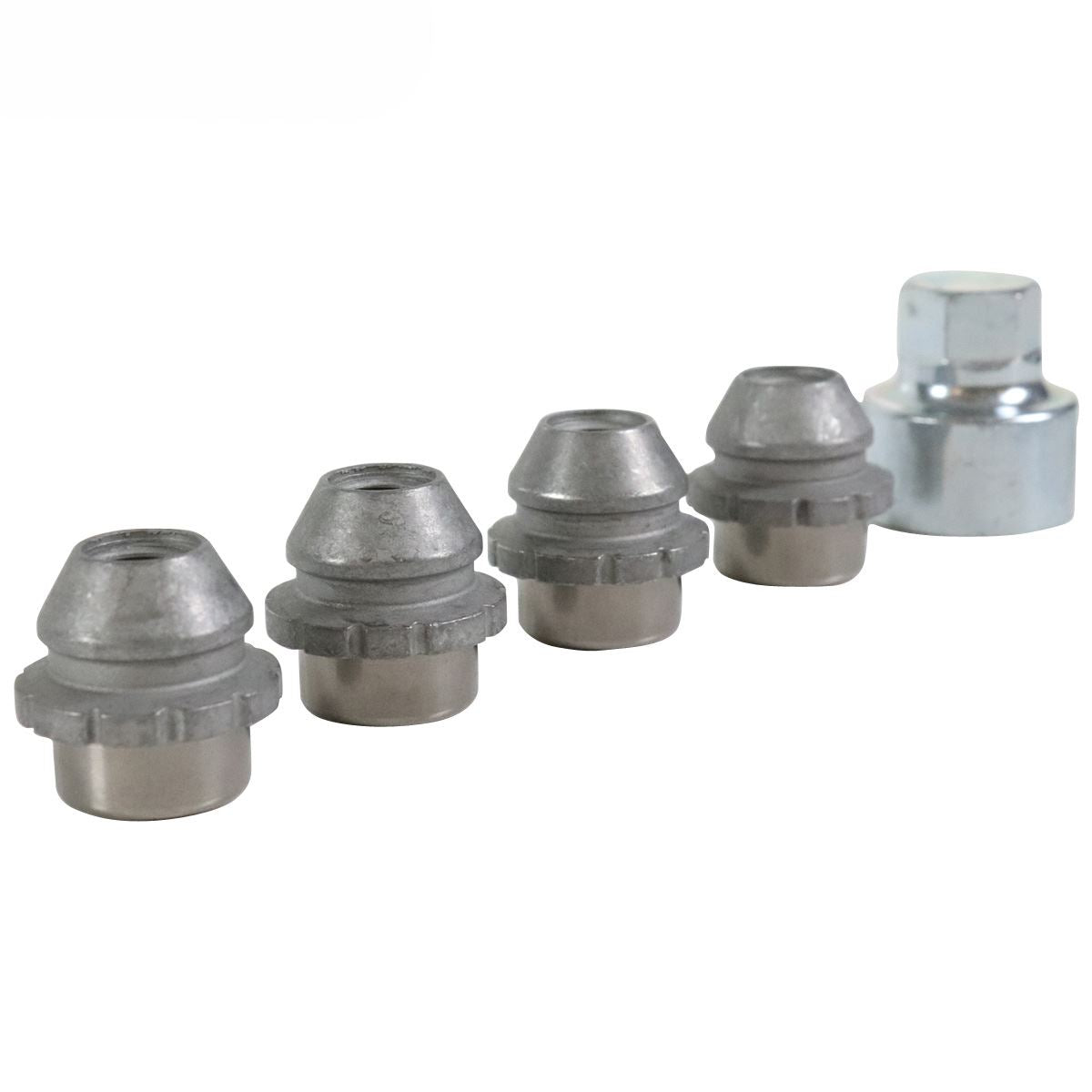 FOCUS FIESTA ECOSPORT ALLOY WHEEL LOCKING WHEEL NUTS & KEY